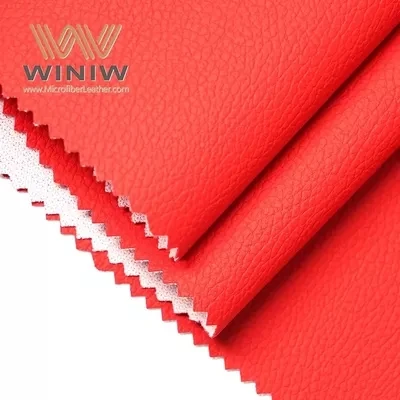 Micro Faux Leather Upholstery Fabric Auto Headliner Material