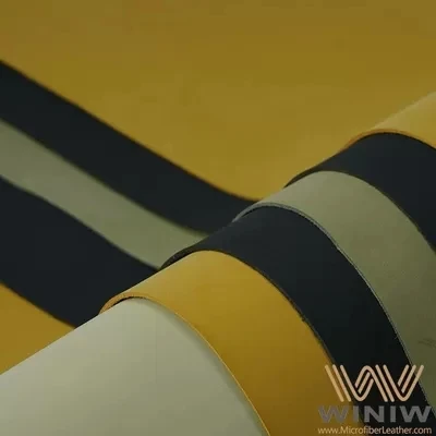 Scratch Resistant Easy To Clean Ecological Synthetic Microfiber Leather
