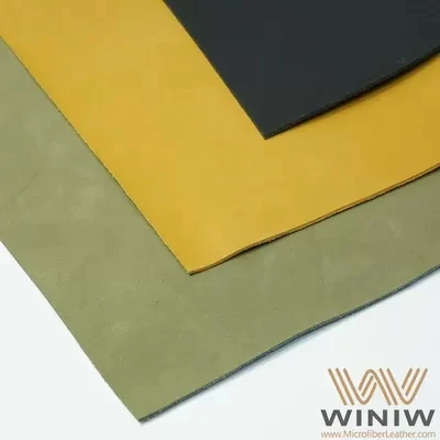 Synthetische microvezel nubuck lederen van hoge kwaliteit afwerking