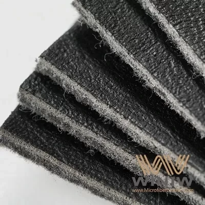 Premium microvezel synthetisch leer PU Vegan leer voor labels