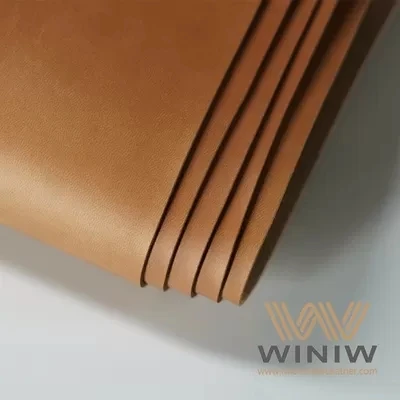 Zacht PU -leermateriaal Imitatie leer voor labels