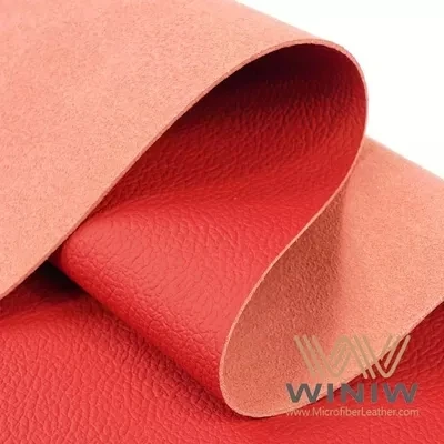 Ultradunne synthetische faux chamois lederen platen pu microvezel voor bekleding