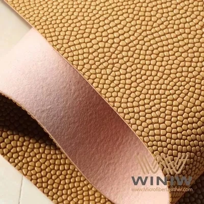 Strong Friction Force And Easy Grasping Synthetic Leather For Basketball